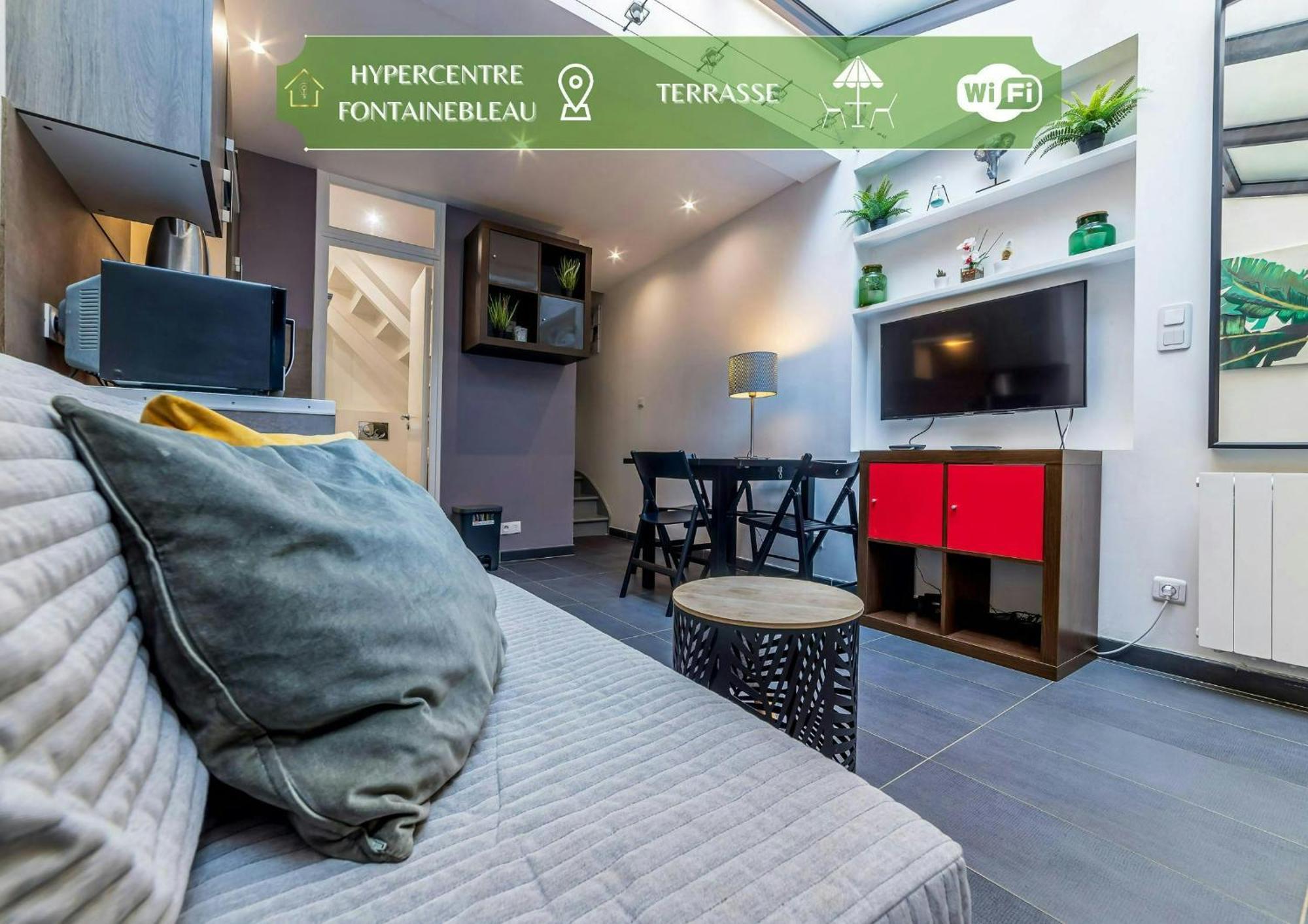 New Hypercenter Apparthotel Sweet Green Fontainebleau Zewnętrze zdjęcie